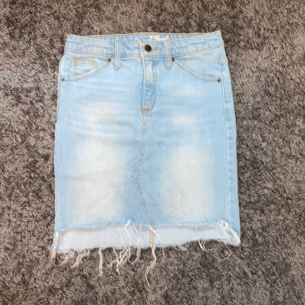 Jean skirt
